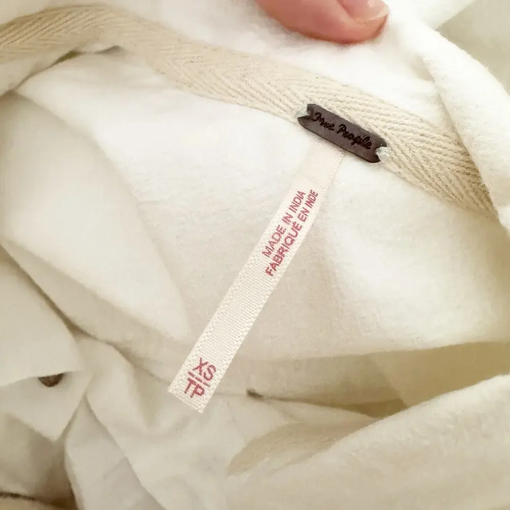 Free People white no